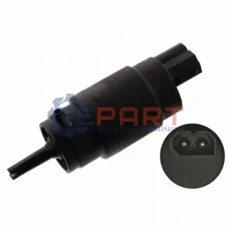 Насос омивача скла (моно) BMW 3 (E30)/5 (E34) -96 FEBI BILSTEIN 04795 Купити в Україні