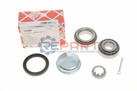 Підшипник маточини (задньої) VW Caddy II 92-04 (29x50.29x14.73/19.05x45.24x16.64) (к-кт) FEBI BILSTEIN 05386 Купити в Україні