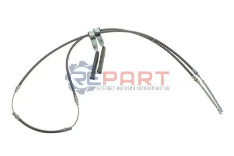 Трос стояночного гальма задн Лів/Прав (2860мм) FORD TRANSIT, TRANSIT TOURNEO 2.0-2.9 01.91-12.00 Febi Bilstein 05818 Купити в Україні