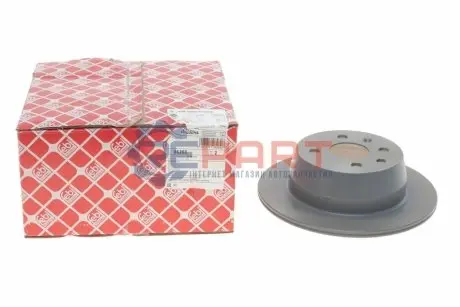 Фото Диск гальмівний (задній) Opel Astra F/Vectra A 91-01 (260x10) FEBI BILSTEIN (06260) зображення 1