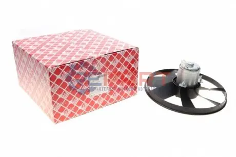 Фото Вентилятор охолодження двигуна VW Caddy II/Golf II-III/Passat/Polo 1.4D-2.0 88-02 FEBI BILSTEIN (06993) зображення 1