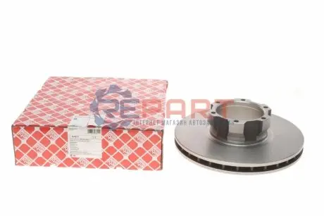 Фото 1 — Диск гальмівний (передній) MB Vario 17.5" (324x30) FEBI BILSTEIN (07511) Фото Диск гальмівний (передній) MB Vario 17.5" (324x30) FEBI BILSTEIN (07511) зображення 1