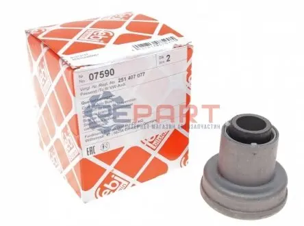 Фото Сайлентблок важеля (переднього/зверху) VW T1/T2/T3 50-92 FEBI BILSTEIN (07590) зображення 1