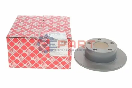 Фото Диск гальмівний (задній) Skoda Superb/VW Passat 96-08 (245x10mm) FEBI BILSTEIN (09075) зображення 1