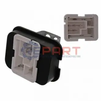 Резистор вентилятора пічки Opel Astra G/H 1.2-2.2 98- FEBI BILSTEIN 100048 Купити в Україні