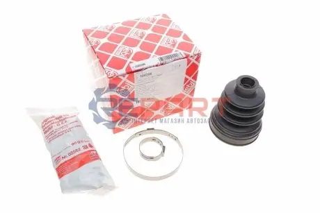 Фото 1 — Пильник ШРКШ (внутрішній) Peugeot 107 05-14 (к-кт хомути і змазка) (19x67x91mm) FEBI BILSTEIN (100206) Фото Пильник ШРКШ (внутрішній) Peugeot 107 05-14 (к-кт хомути і змазка) (19x67x91mm) FEBI BILSTEIN (100206) зображення 1