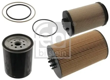 Масляний фільтр (фільтруючий елемент) RVI MIDLUM VOLVO 8700, 8900, B5, B6, B7, FE, FL II D7A230-DXi7 01.91 Febi Bilstein 100338