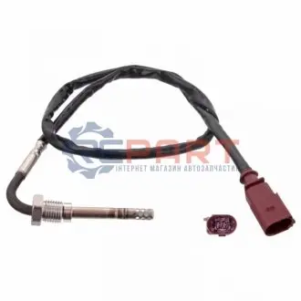 Датчик температури вихлопних газів (перед DPF) VW CALIFORNIA T6 CAMPER, MULTIVAN T5, MULTIVAN T6, TRANSPORTER T5, TRANSPORTER T6, TRANSPORTER T6 / CARAVELLE T6 2.0D 09.09-12.19 Febi Bilstein 100807 Купити в Україні