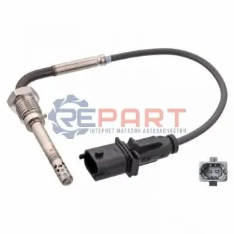 Датчик температури вихлопних газів (перед DPF) ALFA ROMEO GIULIETTA FIAT BRAVO, BRAVO II 1.4-2.0D 11.06-12.20 Febi Bilstein 100820