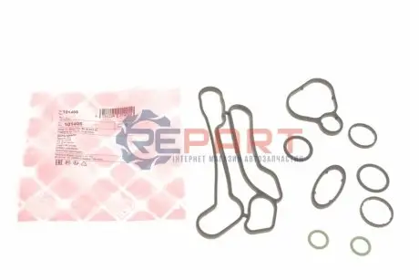 Компл. прокладок масляного радіатора ALFA ROMEO 159 CHEVROLET AVEO, CRUZE, ORLANDO, TRAX FIAT CROMA OPEL ASTRA H, ASTRA H GTC, ASTRA J, ASTRA J GTC, CORSA D, CORSA E 1.6-1.8LPG 06.05 Febi Bilstein 101405 Купити в Україні