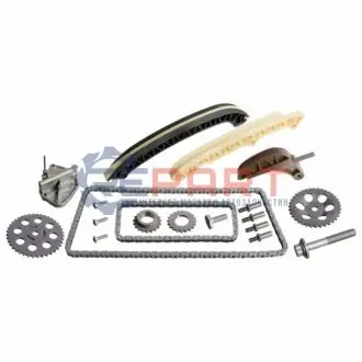 Фото Комплект ланцюга ГРМ Skoda Fabia 1.2i 01-08 FEBI BILSTEIN (102038) зображення 1