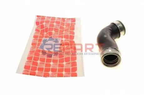 Патрубок інтеркулера (нижній) (L) Audi A3/Skoda Octavia/SuperB/VW Golf/Jetta/Passat 2.0D 03- (ззаду) Febi Bilstein 102668 Купити в Україні