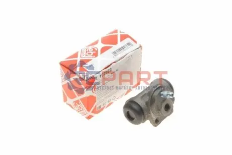 Фото 1 — Ремкомплект циліндра гальмівного (заднього) Peugeot 206/Renault Logan (d=19mm) (Bdx) FEBI BILSTEIN (102862) Фото Ремкомплект циліндра гальмівного (заднього) Peugeot 206/Renault Logan (d=19mm) (Bdx) FEBI BILSTEIN (102862) зображення 1