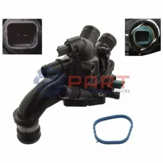 Термостат Citroen C4/Peugeot 207/308 1.6 16V 08- (105°C) FEBI BILSTEIN 103197 Купити в Україні