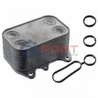 Фото Радіатор масляний VW Caddy III/Crafter/T5 1.6TDI/2.0TDI 10- (теплообмінник) FEBI BILSTEIN (103463) зображення 1