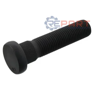 Болт колеса 7/8"-11BSFx96/107мм (довжина різьби 74мм, Сталь) SCANIA F, G I, G II, IRIZAR I4, K I, L, N BUS, P I, P II, R I, R II, S, T 01.03 Febi Bilstein 104084
