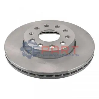 Диск гальмівний передн Лів/Прав AUDI A3 SEAT LEON, LEON SC, LEON ST SKODA OCTAVIA III VW GOLF ALLTRACK VII, GOLF SPORTSVAN VII, GOLF VII, POLO VI 1.0-2.0D 08.12 Febi Bilstein 104507 Купити в Україні
