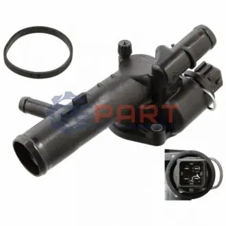 Термостат Renault Kangoo 1.5dci 01- (89°С) FEBI BILSTEIN 104758 Купити в Україні