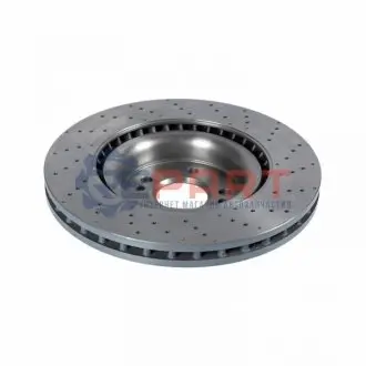 Фото Диск гальмівний (передній) MB M-class (W166) 11-15/GLE (W166) 15-19 (350x32) (з отворами) (вент.) FEBI BILSTEIN (104952) зображення 1