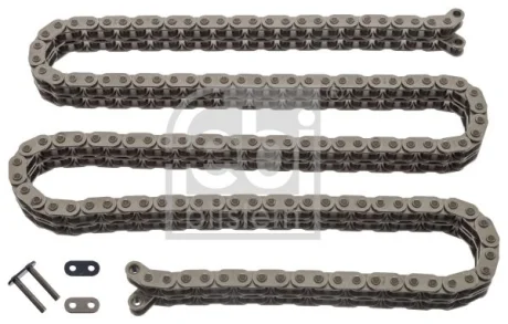 Ланцюг ГРМ (кількість ланок: 136) MERCEDES 123 T-MODEL (S123), 123 (W123), /8 (W115), G (W460), MB (W631), T1 (601), T1 (601, 611), T1 (B602), T1/TN, T2/L, T2/LN1, UNIMOG 2.0D-3.0D 01.66 Febi Bilstein 10496