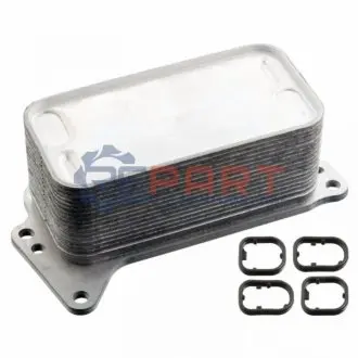 Фото 1 — Радіатор масляний BMW 3 (F30)/4 (F32)/5 (F10)/X3 (F25)/X5 (F15)/X6 (F16) 09- (теплообмінник) FEBI BILSTEIN (105959) Фото Радіатор масляний BMW 3 (F30)/4 (F32)/5 (F10)/X3 (F25)/X5 (F15)/X6 (F16) 09- (теплообмінник) FEBI BILSTEIN (105959) зображення 1