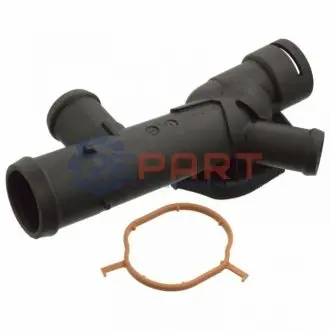 Фланець охолоджуючої рідини VW CALIFORNIA T5 CAMPER, MULTIVAN T5, TRANSPORTER T5, TRANSPORTER T6 2.0D 09.09-11.19 Febi Bilstein 106011 Купити в Україні