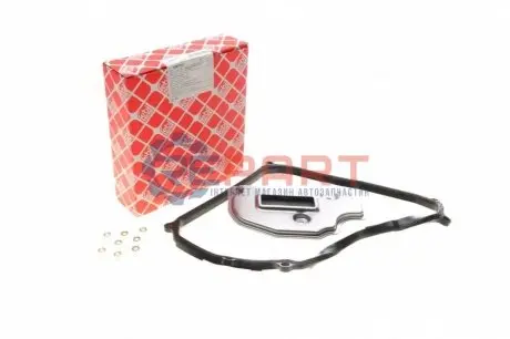 Фото 1 — Фільтр АКПП VW Golf V/VI/ Passat 1.6-2.0 FSI/TDI 03-12 (з прокладкою) FEBI BILSTEIN (106101) Фото Фільтр АКПП VW Golf V/VI/ Passat 1.6-2.0 FSI/TDI 03-12 (з прокладкою) FEBI BILSTEIN (106101) зображення 1