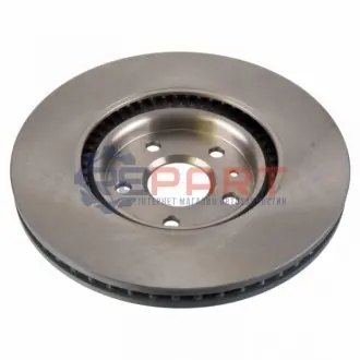 Диск гальмівний передн Лів/Прав OPEL INSIGNIA B, INSIGNIA B COUNTRY, INSIGNIA B GRAND SPORT 2.0/2.0D 03.17 Febi Bilstein 106348 Купити в Україні