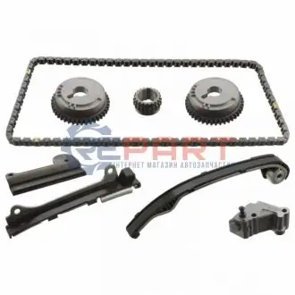 Комплект ГРМ (ланцюг + шестерня) NISSAN ALMERA II, ALMERA TINO 1.5/1.8 03.00-11.06 Febi Bilstein 106552 Купити в Україні