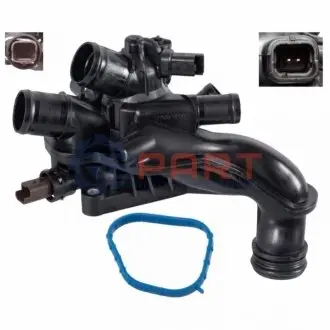 Фото 1 — Термостат, охолоджувальна рідина FEBI BILSTEIN (107987) Фото Термостат, охолоджувальна рідина FEBI BILSTEIN (107987) зображення 1