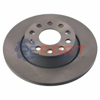 Диск гальмівний задн Лів/Прав AUDI A3, Q3 SEAT ALHAMBRA, ALTEA, ALTEA XL, LEON, TOLEDO III SKODA OCTAVIA II, SUPERB II, SUPERB III, YETI VW CC B7, EOS, GOLF PLUS V, GOLF V 1.2-3.6 03.99-06.24 Febi Bilstein 108194 Купити в Україні