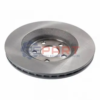 Диск гальмівний передн Лів/Прав DODGE DURANGO JEEP GRAND CHEROKEE, GRAND CHEROKEE IV 3.0-6.4 11.10 Febi Bilstein 108385