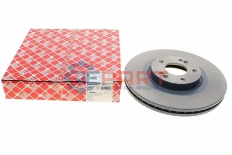 Фото 1 — Диск гальмівний (передній) Hyundai Santa Fe 06-/Kia Sorento 09- (321x28) FEBI BILSTEIN (108408) Фото Диск гальмівний (передній) Hyundai Santa Fe 06-/Kia Sorento 09- (321x28) FEBI BILSTEIN (108408) зображення 1