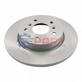 Фото 1 — Диск гальмівний (задній) Nissan Qashqai II/ Renault Kadjar 13- (290x13) FEBI BILSTEIN (108445) Фото Диск гальмівний (задній) Nissan Qashqai II/ Renault Kadjar 13- (290x13) FEBI BILSTEIN (108445) зображення 1