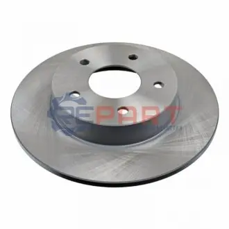 FEBI Тормозной диск задний. Nissan Almera 00-05, Primera (P12) 01- Febi Bilstein 108459 Купить в Украине