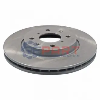 Диск гальмівний передн Лів/Прав SUZUKI SWIFT III, SWIFT IV 1.2/1.3D/1.6 05.06 Febi Bilstein 108497