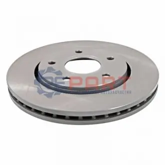 Диск гальмівний передн Лів/Прав CHRYSLER VOYAGER V DODGE GRAND, JOURNEY 2.0D-3.8 06.07 Febi Bilstein 108509