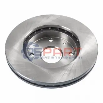 Фото 1 — Диск гальмівний (передній) Chevrolet Lacetti/Nubira/Rezzo/Tacuma 05- (256x24) FEBI BILSTEIN (108533) Фото Диск гальмівний (передній) Chevrolet Lacetti/Nubira/Rezzo/Tacuma 05- (256x24) FEBI BILSTEIN (108533) зображення 1