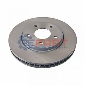 Фото Диск гальмівний (передній) Nissan Leaf 10- (283x28) FEBI BILSTEIN (108686) зображення 1