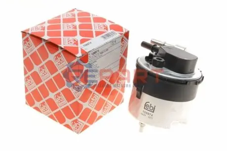 Фото 1 — Фільтр паливний Ford Fiesta 08-17/Focus 1.6 TDCI 04-12 FEBI BILSTEIN (108974) Фото Фільтр паливний Ford Fiesta 08-17/Focus 1.6 TDCI 04-12 FEBI BILSTEIN (108974) зображення 1