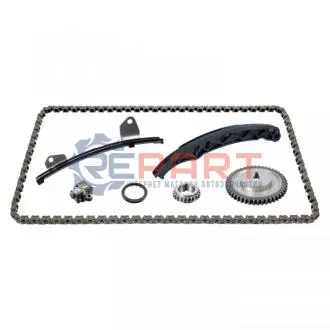Комплект ГРМ (ланцюг + шестерня) MAZDA 2, 3 1.3/1.5/1.6 10.03-05.19 Febi Bilstein 109156 Купити в Україні