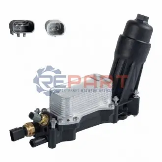 Фото Корпус фільтра масляного (з радіатором) Jeep Grand Cherokee/Wrangler 3.0/3.6 10- FEBI BILSTEIN (109170) зображення 1