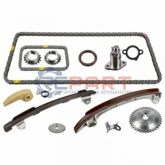 Комплект ГРМ (ланцюг + шестерня) TOYOTA ALLION I, ALPHARD / VELLFIRE, ALPHARD I, AVENSIS, AVENSIS VERSO, CALDINA, CAMRY, GAIA, HARRIER, MARK X ZIO I, NOAH/VOXY, OPA, PREVIA II 2.0/2.4/2.4H 02.00 Febi Bilstein 109428 Купити в Україні
