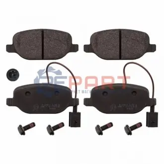 Колодки тормозные, дисковые Febi Bilstein 116002