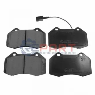 Комплект гальмівних колодок передн, ABARTH GRANDE PUNTO ALFA ROMEO MITO 1.4/1.4CNG/1.4LPG 07.07-10.18 Febi Bilstein 116011 Купити в Україні