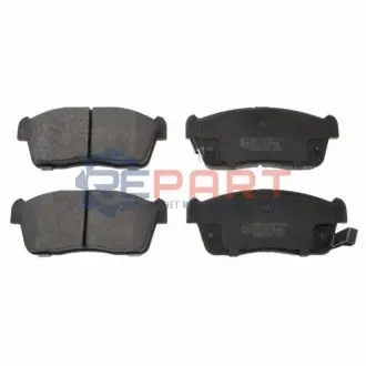 Комплект гальмівних колодок передн, DAIHATSU COPEN, SIRION, YRV NISSAN PIXO SUBARU JUSTY IV SUZUKI ALTO VI, ALTO VII, CARRY, CELERIO, IGNIS I, IGNIS II, IGNIS III 0.7-1.5 03.00 Febi Bilstein 116048 Купити в Україні