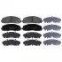 Комплект гальмівних колодок передн, CHRYSLER PACIFICA, TOWN & COUNTRY, VOYAGER V DODGE GRAND FIAT FREEMONT JEEP WRANGLER IV LANCIA VOYAGER 2.0-6.4 10.07 Febi Bilstein (116061) зображення 1