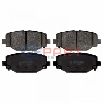 Комплект гальмівних колодок задн, CHRYSLER GRAND VOYAGER V, TOWN & COUNTRY, VOYAGER V DODGE JOURNEY FIAT FREEMONT LANCIA VOYAGER 2.0D-4.0 10.07 Febi Bilstein 116111 Купити в Україні
