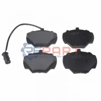 Комплект гальмівних колодок задн, LAND ROVER DEFENDER, DISCOVERY I, RANGE ROVER I 2.0-4.3 08.81-02.16 Febi Bilstein 116116