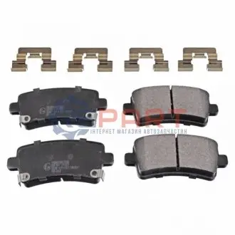 Комплект гальмівних колодок задн, CHEVROLET MALIBU OPEL INSIGNIA A, INSIGNIA A COUNTRY SAAB 9-5 1.4-2.8 07.08 Febi Bilstein 116147 Купити в Україні